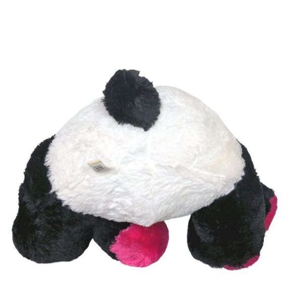 Dan Dee Pandacorn Black White Rainbow Glitter Horn Stuffed Animal 2019 25" - Picture 6 of 6